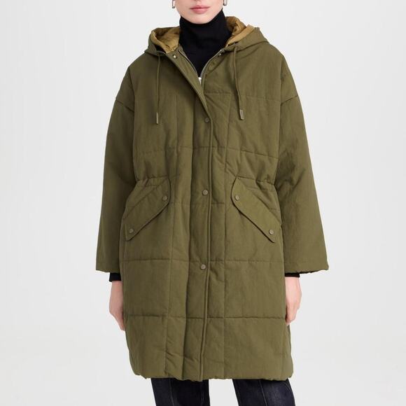 Closed Quilted Coat - Picture 1 of 7